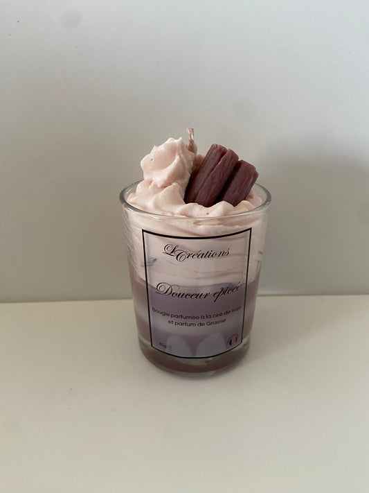 Seconde chance parfum d'hiver - Bougie 80g "Douceur épicée"